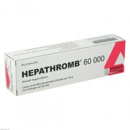 HEPATHROMB 60000 50 g Creme