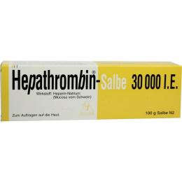 HEPATHROMBIN 30000 Salbe 100 g Salbe