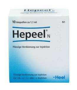 Ein aktuelles Angebot für HEPEEL N Ampullen 10 St Ampullen Naturheilkunde & Homöopathie - jetzt kaufen, Marke Biologische Heilmittel Heel GmbH.