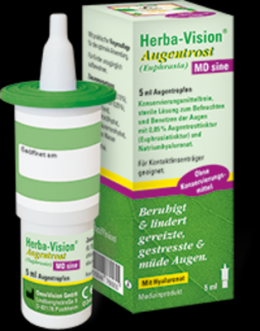 HERBA-VISION Augentrost MD sine Augentropfen 5 ml