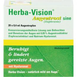 HERBA-VISION Augentrost sine Augentropfen 8 ml