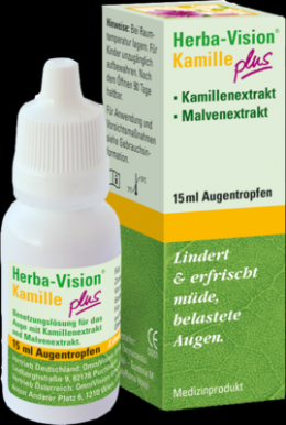 HERBA-VISION Kamille plus Augentropfen 15 ml