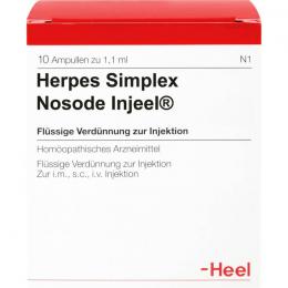 HERPES SIMPLEX Nosode Injeel Ampullen 10 St.