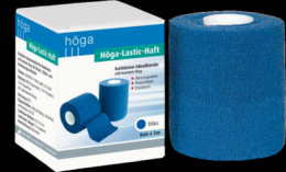 HGA-LASTIC-haft Binde 8 cmx5 m blau 1 St