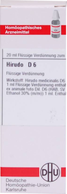 HIRUDO D 6 Dilution 20 ml