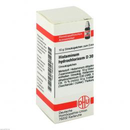 HISTAMINUM HYDROCHLOR D30 10 g Globuli