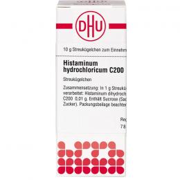 HISTAMINUM hydrochloricum C 200 Globuli 10 g
