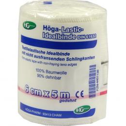 Ein aktuelles Angebot für HÖGA-LASTIC Idealbinde 6 cmx5 m m.Cellophan 1 St Binden  - jetzt kaufen, Marke HÖGA-PHARM G.Höcherl.