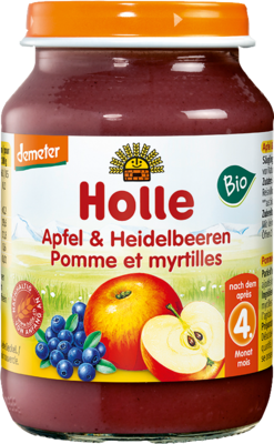 HOLLE Apfel & Heidelbeere 190 g