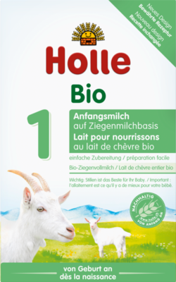 HOLLE Bio Anfangsmilch 1 auf Ziegenmilchbasis Plv. 400 g