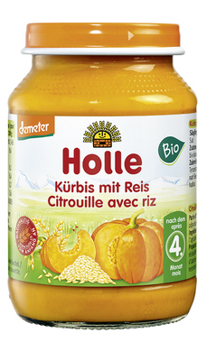 HOLLE Krbis mit Reis 190 g