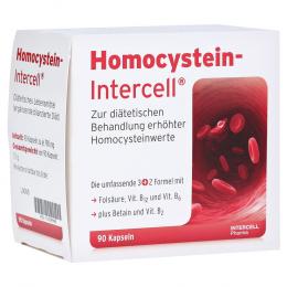 Ein aktuelles Angebot für HOMOCYSTEIN-Intercell Kapseln 90 St Kapseln Nahrungsergänzungsmittel - jetzt kaufen, Marke Intercell-Pharma GmbH.
