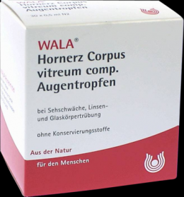 HORNERZ/Corpus vitreum comp.Augentropfen 30X0.5 ml