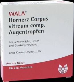 HORNERZ/Corpus vitreum comp.Augentropfen 5X0.5 ml