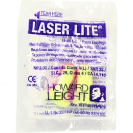 HOWARD Leight Laser Lite Gehörschutzstöpsel 2 St ohne