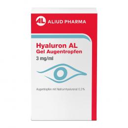 Ein aktuelles Angebot für HYALURON AL Gel Augentropfen 3 mg/ml 2 X 10 ml Augentropfen Augen & Ohren - jetzt kaufen, Marke ALIUD Pharma GmbH.