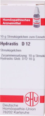 HYDRASTIS D 12 Globuli 10 g