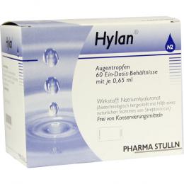 HYLAN 0,65 ml Augentropfen 60 St Augentropfen