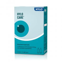 HYLO-CARE Augentropfen 2 X 10 ml Augentropfen