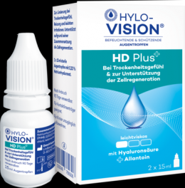 HYLO-VISION HD Plus Augentropfen 2X15 ml