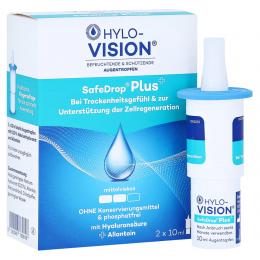HYLO-VISION SafeDrop Plus Augentropfen 2 X 10 ml Augentropfen