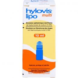 HYLOVIS lipo multi Augentropfen 10 ml