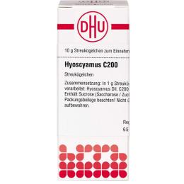 HYOSCYAMUS C 200 Globuli 10 g