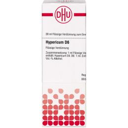 HYPERICUM D 6 Dilution 20 ml