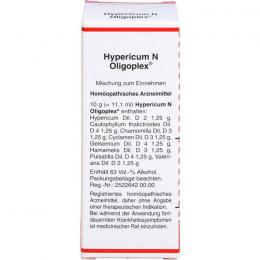 HYPERICUM N Oligoplex Liquidum 50 ml