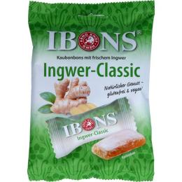 IBONS Ingwer Classic Tüte Kaubonbons 92 g