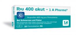 IBU 400 akut-1A Pharma Filmtabletten 10 St