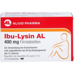 IBU-LYSIN AL 400 mg Filmtabletten 20 St.