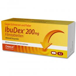 IBUDEX 200 mg Filmtabletten 50 St Filmtabletten