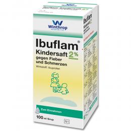 IBUFLAM Kindersaft 20mg/ml 100 ml Suspension zum Einnehmen
