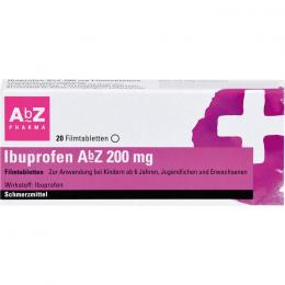 IBUPROFEN AbZ 200 mg Filmtabletten 20 St.