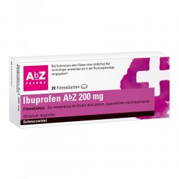 Ein aktuelles Angebot für IBUPROFEN AbZ 200 mg Filmtabletten 20 St Filmtabletten Kopfschmerzen & Migräne - jetzt kaufen, Marke AbZ-Pharma GmbH.
