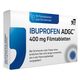IBUPROFEN ADGC 400 mg Filmtabletten 10 St Filmtabletten