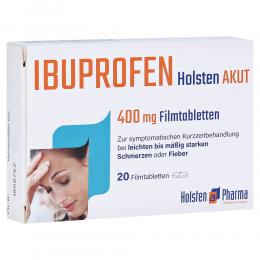 IBUPROFEN Holsten akut 400 mg Filmtabletten 20 St Filmtabletten