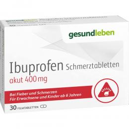 Ein aktuelles Angebot für IBUPROFEN Schmerztabletten 400 mg Filmtabletten 30 St Filmtabletten Schmerzen & Verletzungen - jetzt kaufen, Marke Alliance Healthcare Deutschland Gmbh.