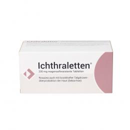 Ein aktuelles Angebot für ICHTHRALETTEN magensaftresistente Tabletten 168 St Tabletten magensaftresistent Tagespflege - jetzt kaufen, Marke Ichthyol-Gesellschaft Cordes Hermanni & Co. (Gmbh & Co.) Kg.