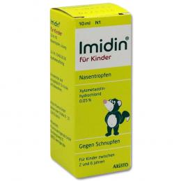 Ein aktuelles Angebot für IMIDIN Nasentropfen für Kinder 10 ml Nasentropfen Baby- & Kinderapotheke - jetzt kaufen, Marke Aristo Pharma GmbH.