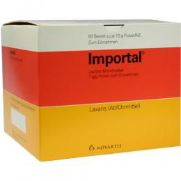 Ein aktuelles Angebot für IMPORTAL Pulver Btl. 50 X 10 g Pulver Verstopfung - jetzt kaufen, Marke Angelini Pharma Deutschland GmbH.