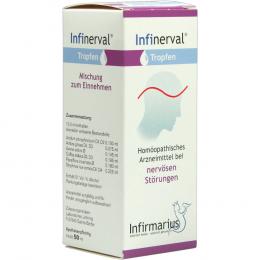 Ein aktuelles Angebot für Infinerval Tropfen 50 ml Tropfen Gewichtskontrolle - jetzt kaufen, Marke Infirmarius GmbH.