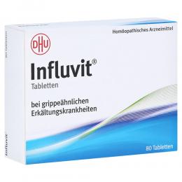 Ein aktuelles Angebot für INFLUVIT Tabletten 80 St Tabletten Grippemittel - jetzt kaufen, Marke DHU-Arzneimittel GmbH & Co. KG.