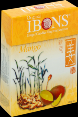 INGWER BONBONS Original Mango 60 g