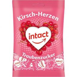 INTACT Traubenzucker Beutel Herzen 75 g