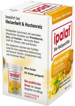 Ein aktuelles Angebot für Ipalat Halspastillen honigmild 40 St Pastillen Erkältung & Immunsystem - jetzt kaufen, Marke Dr. Pfleger Arzneimittel GmbH.