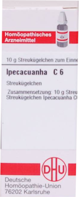 IPECACUANHA C 6 Globuli 10 g