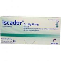 ISCADOR P c.Hg 20 mg Injektionslösung 7 X 1 ml Injektionslösung