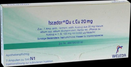 ISCADOR Qu c.Cu 20 mg Injektionslsung 7X1 ml